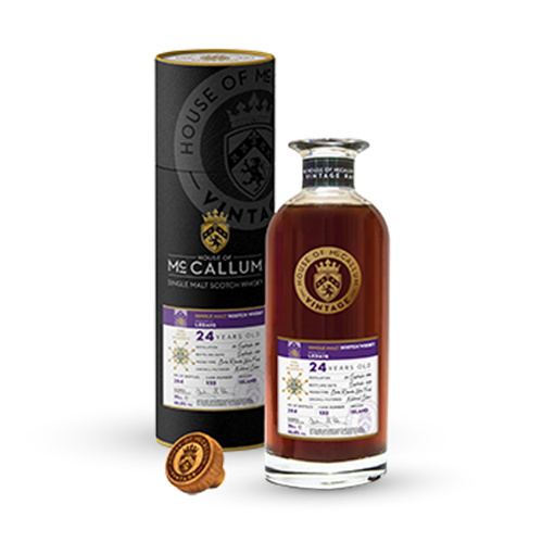 McCallum, Ledaig 24 år, 0,7 l